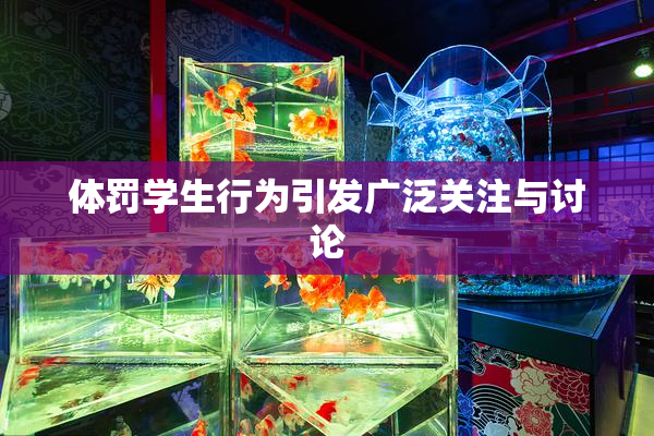体罚学生行为引发广泛关注与讨论