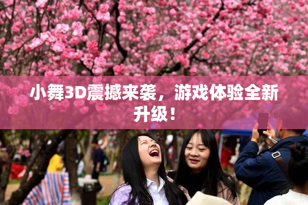 小舞3D震撼来袭，游戏体验全新升级！