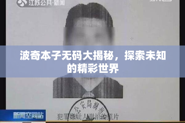 波奇本子无码大揭秘，探索未知的精彩世界
