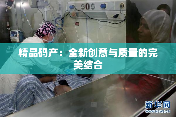 精品码产：全新创意与质量的完美结合