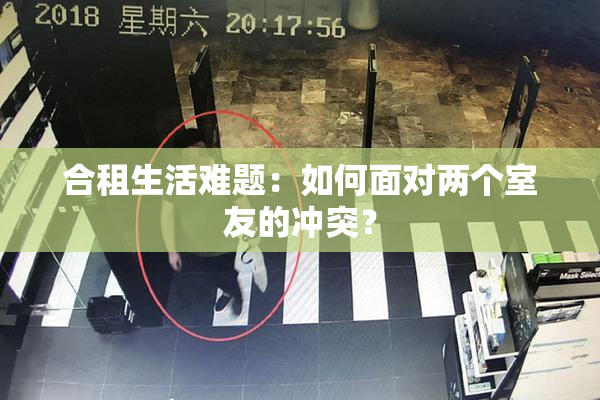 合租生活难题：如何面对两个室友的冲突？