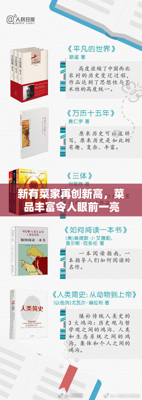 新有菜家再创新高，菜品丰富令人眼前一亮