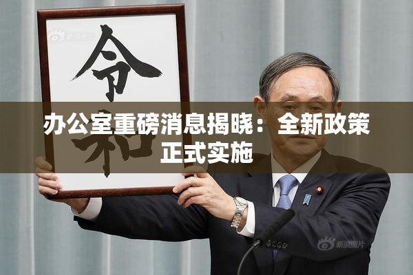 办公室重磅消息揭晓：全新政策正式实施