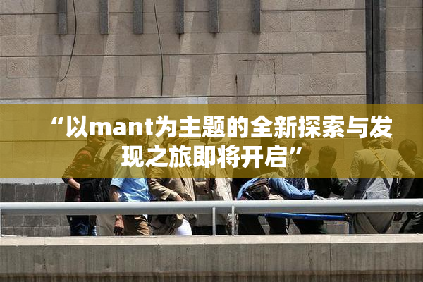 “以mant为主题的全新探索与发现之旅即将开启”