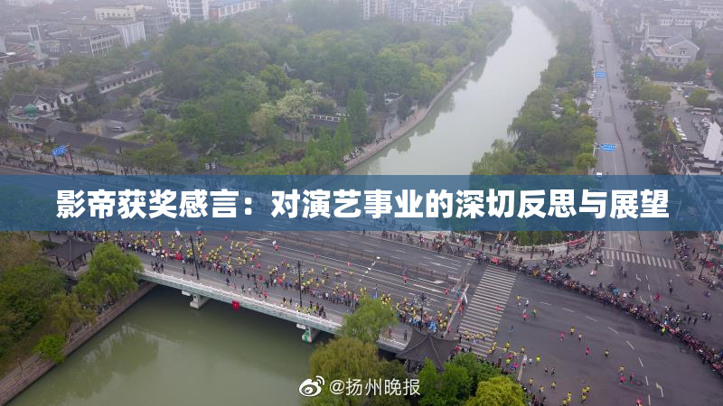 影帝获奖感言：对演艺事业的深切反思与展望