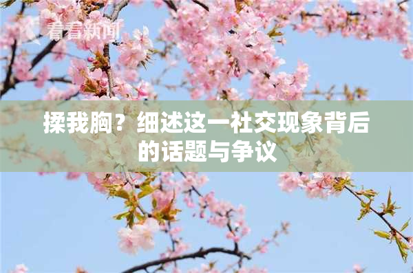 揉我胸？细述这一社交现象背后的话题与争议