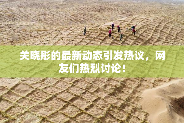 关晓彤的最新动态引发热议，网友们热烈讨论！