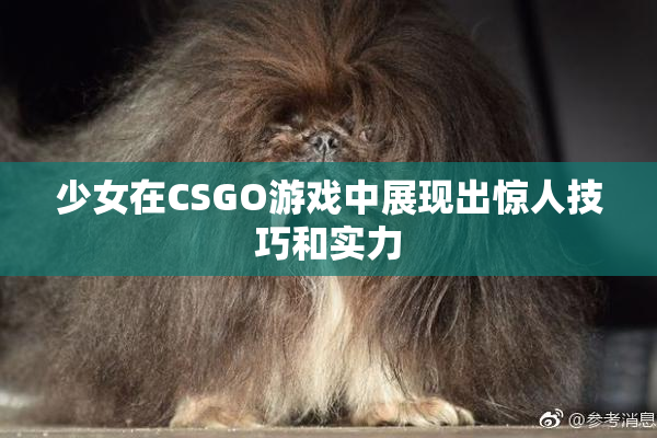 少女在CSGO游戏中展现出惊人技巧和实力