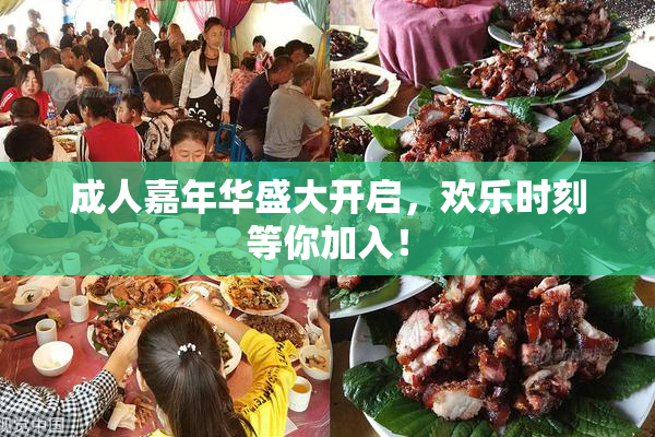 成人嘉年华盛大开启，欢乐时刻等你加入！