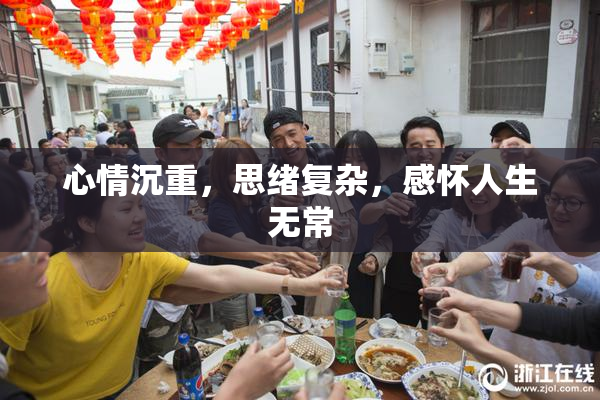 心情沉重，思绪复杂，感怀人生无常