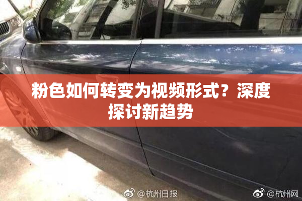 粉色如何转变为视频形式？深度探讨新趋势
