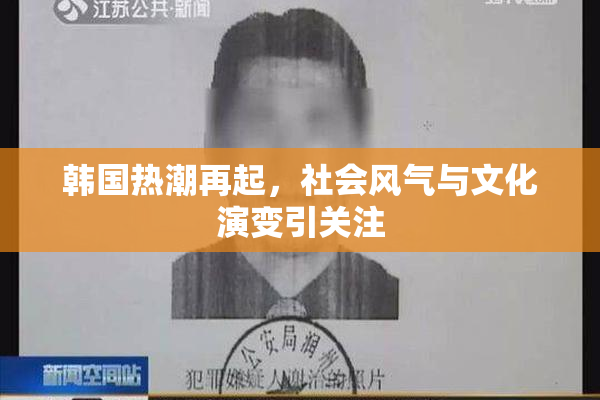 韩国热潮再起，社会风气与文化演变引关注