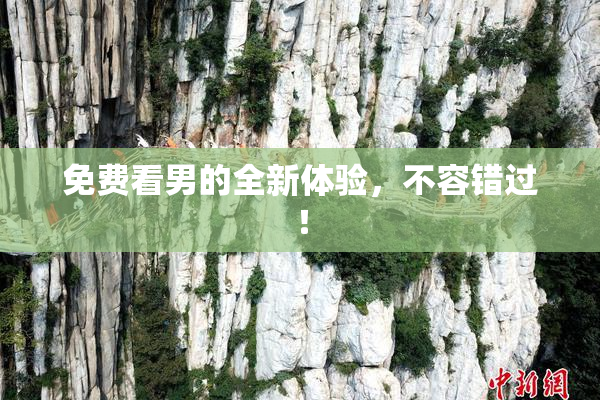 免费看男的全新体验，不容错过！