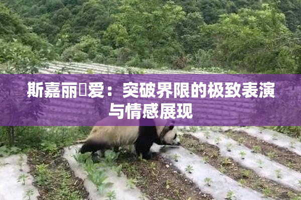 斯嘉丽祼爱：突破界限的极致表演与情感展现