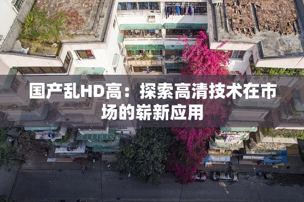 国产乱HD高：探索高清技术在市场的崭新应用