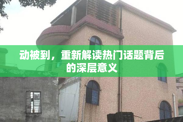 动被到，重新解读热门话题背后的深层意义
