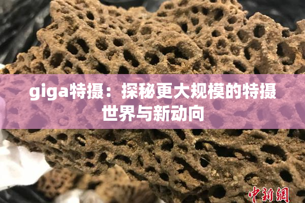 giga特摄：探秘更大规模的特摄世界与新动向