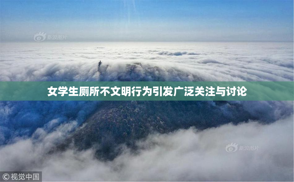 女学生厕所不文明行为引发广泛关注与讨论