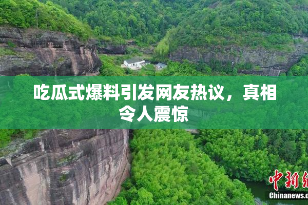 吃瓜式爆料引发网友热议，真相令人震惊