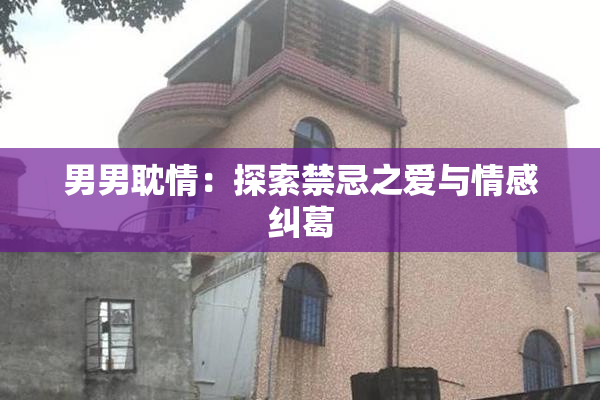 男男耽情：探索禁忌之爱与情感纠葛