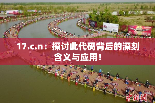 17.c.n：探讨此代码背后的深刻含义与应用！