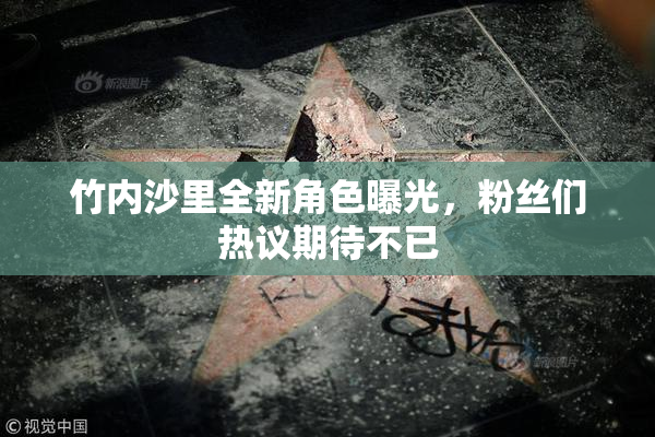 竹内沙里全新角色曝光，粉丝们热议期待不已