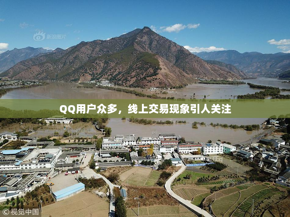 QQ用户众多，线上交易现象引人关注