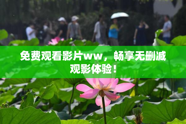 免费观看影片ww，畅享无删减观影体验！