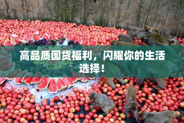 高品质国货福利，闪耀你的生活选择！
