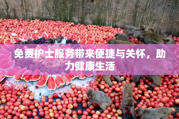 免费护士服务带来便捷与关怀，助力健康生活