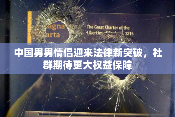 中国男男情侣迎来法律新突破，社群期待更大权益保障