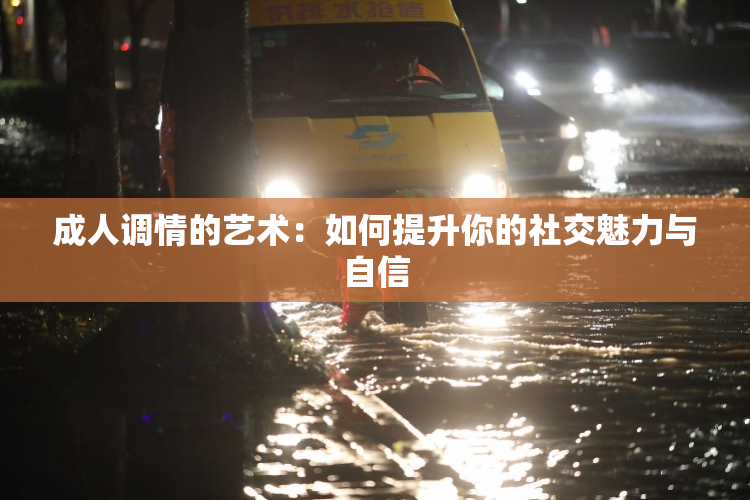 成人调情的艺术：如何提升你的社交魅力与自信