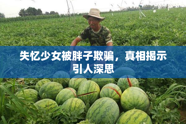失忆少女被胖子欺骗，真相揭示引人深思