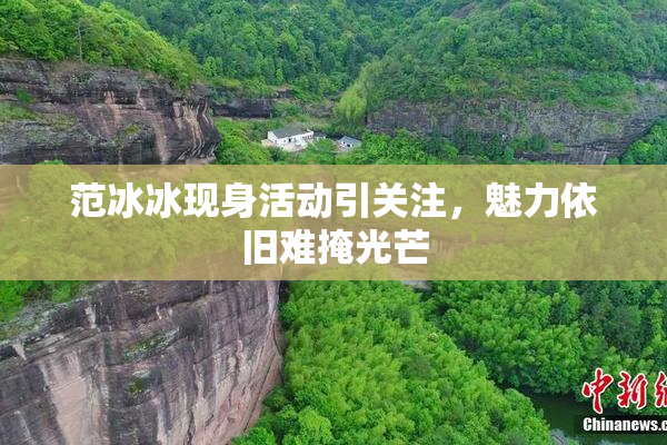范冰冰现身活动引关注，魅力依旧难掩光芒