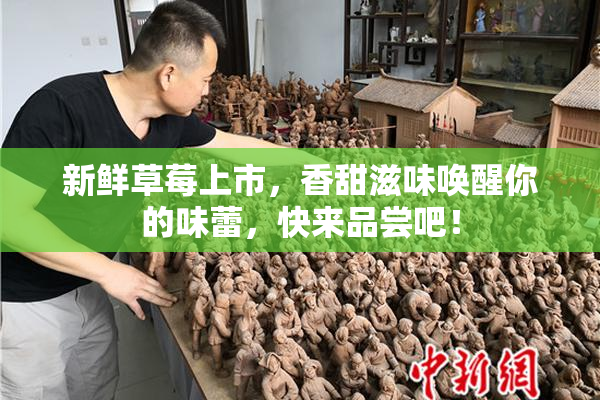 新鲜草莓上市，香甜滋味唤醒你的味蕾，快来品尝吧！