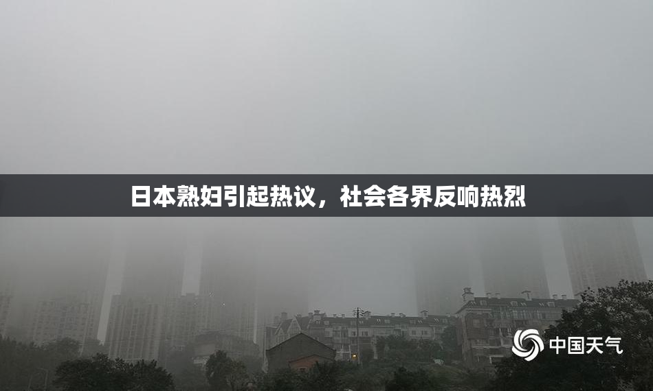 日本熟妇引起热议，社会各界反响热烈