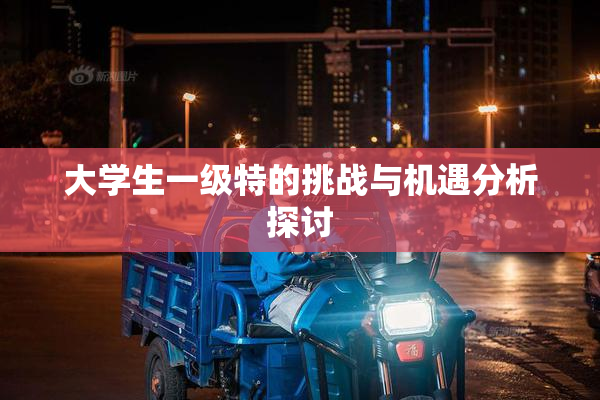 大学生一级特的挑战与机遇分析探讨