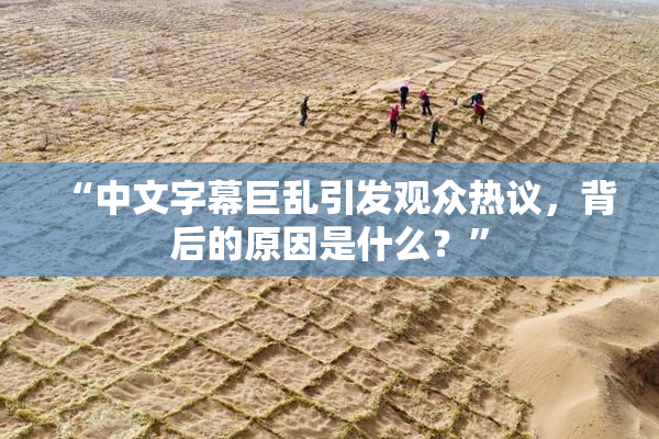 “中文字幕巨乱引发观众热议，背后的原因是什么？”
