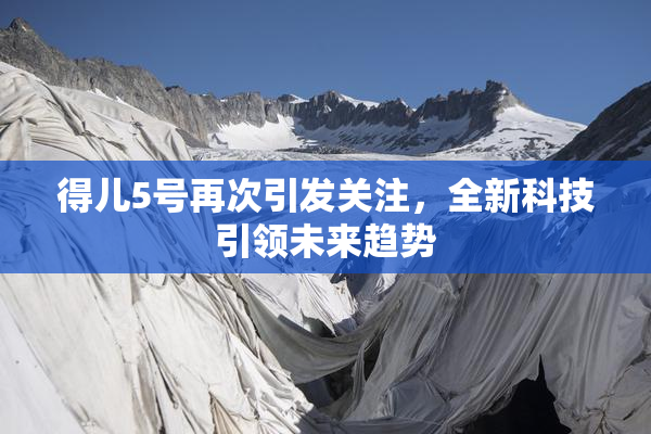 得儿5号再次引发关注，全新科技引领未来趋势