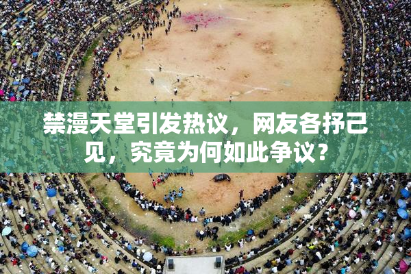 禁漫天堂引发热议，网友各抒己见，究竟为何如此争议？