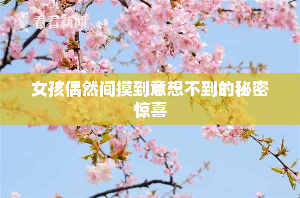 女孩偶然间摸到意想不到的秘密惊喜