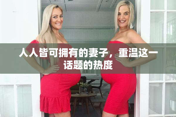 人人皆可拥有的妻子，重温这一话题的热度