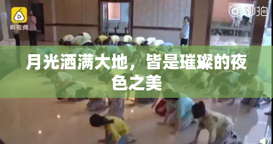 月光洒满大地，皆是璀璨的夜色之美