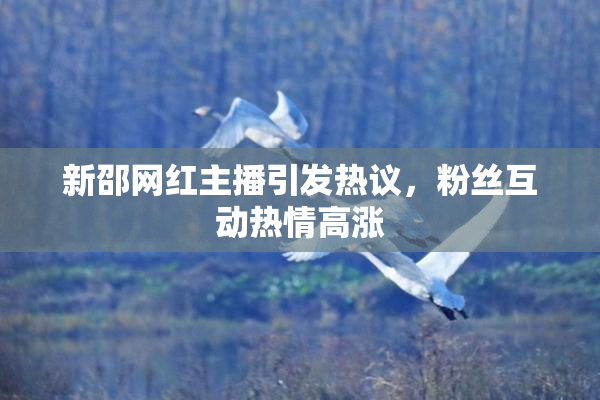新邵网红主播引发热议，粉丝互动热情高涨