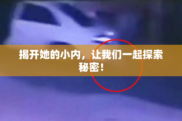 揭开她的小内，让我们一起探索秘密！