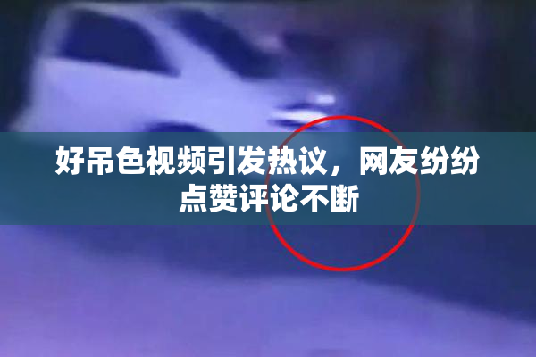 好吊色视频引发热议，网友纷纷点赞评论不断