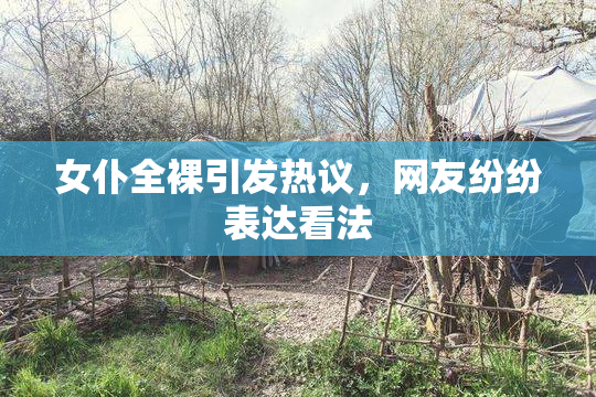 女仆全裸引发热议，网友纷纷表达看法