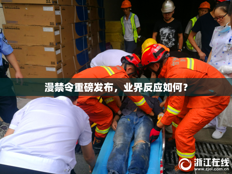 漫禁令重磅发布，业界反应如何？