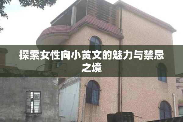 探索女性向小黄文的魅力与禁忌之境