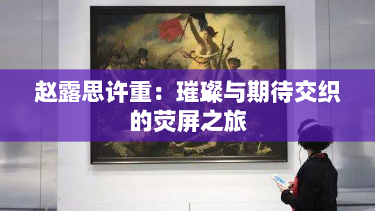 赵露思许重：璀璨与期待交织的荧屏之旅